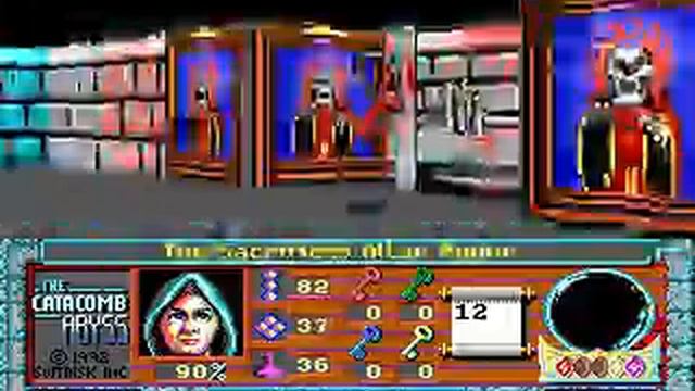 [fps|1992] Catacomb Abyss: MAP 05 "Crypt of Nemesis the Undead" смотреть онлайн