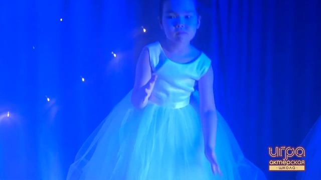 Белые снежинки. Младшая группа. Актерская школа "Игра" смотреть онлайн