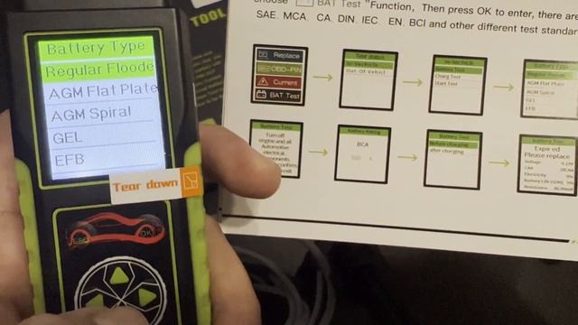 Unboxing TopDiag BT400 battery tester / analyzer / leakage test /Software update new product review смотреть онлайн