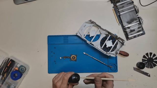 Восстановление работы кулера видеокарты, вутолчный вариант dual 1070 смотреть онлайн