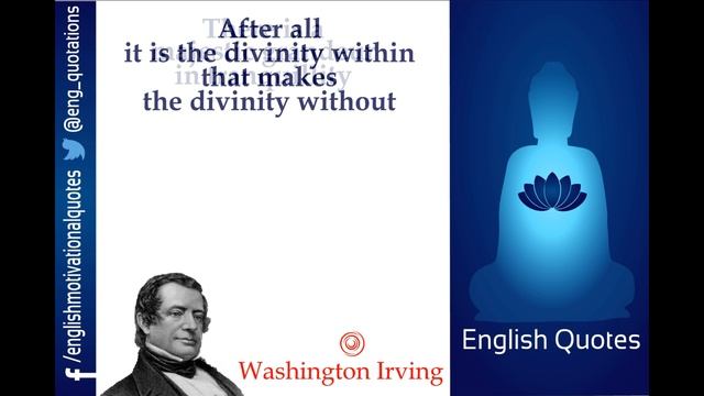 English Motivational Quotes - Washington Irving - Part 3 смотреть онлайн