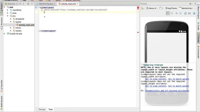 Android Studio Tutorials In 2 Minutes - 4 - Linear Layout смотреть онлайн
