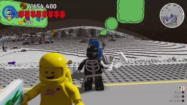 LEGO Worlds How To Unlock Space Rocket PUG-Z With Free Roam Gameplay смотреть онлайн