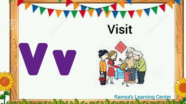 Letter  V Words For Kids/ Words Start With Letter V/v Letter Words/v Words/v For Words