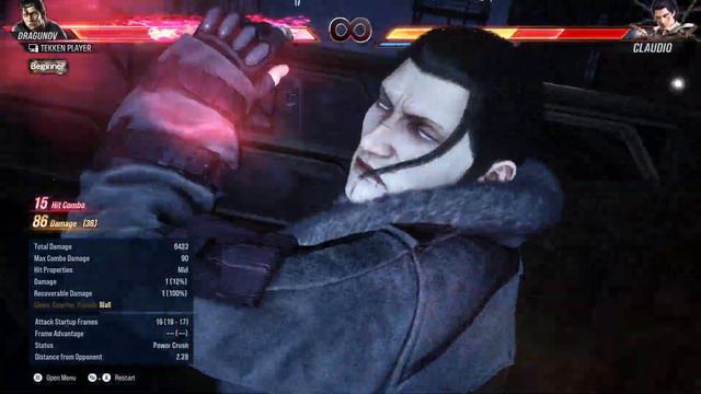 Tekken 8 new Dragunov crazy combo смотреть онлайн