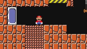 Mario and Tiny Mario's Rising Acid Escape