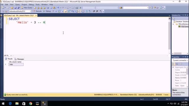 Let's Learn SQL Part 8 - Concatenation смотреть онлайн