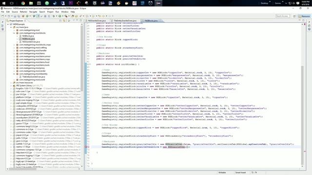 Minecraft Modding 1.8.9 - S3E19.1 - Custom Furnace - Block Class смотреть онлайн