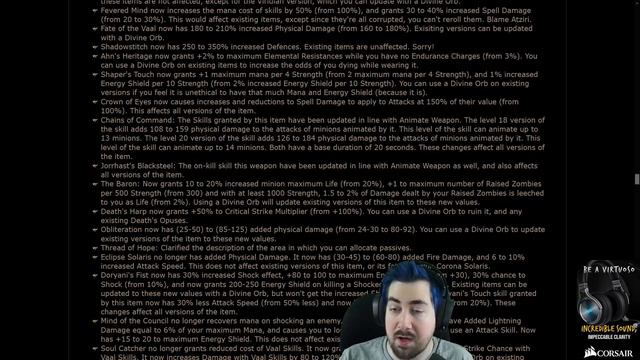 PATCH NOTES TLDR! - 3.10 Delirium Path of Exile смотреть онлайн