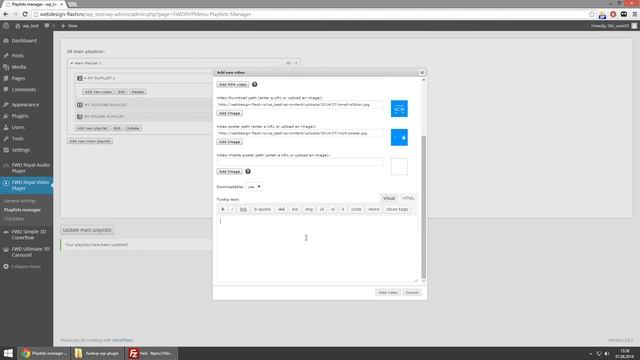 Royal Video Player Wordpress Plugin tutorial смотреть онлайн