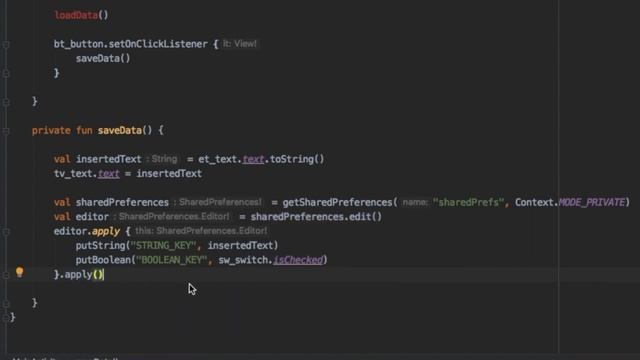 Shared Preferences in Android Studio Kotlin смотреть онлайн