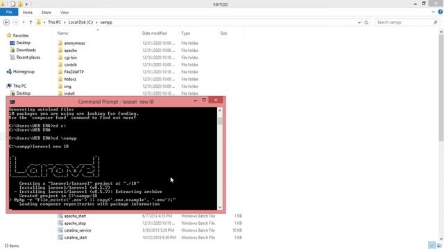 4-How to install Laravel Project смотреть онлайн