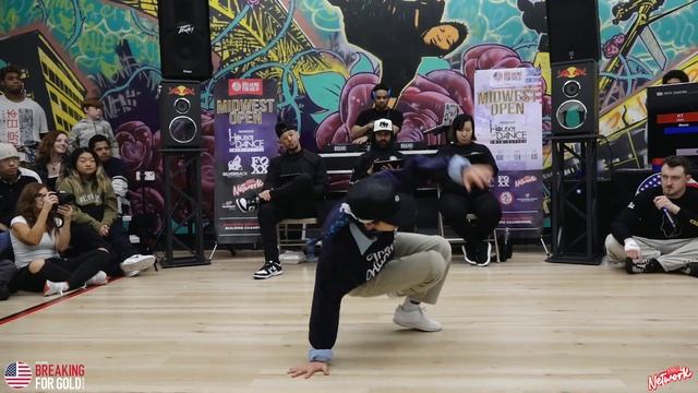 KT Vs Blondie - B-Girl Top 8 - Midwest Open 2023 - Breaking For Gold USA - BNC