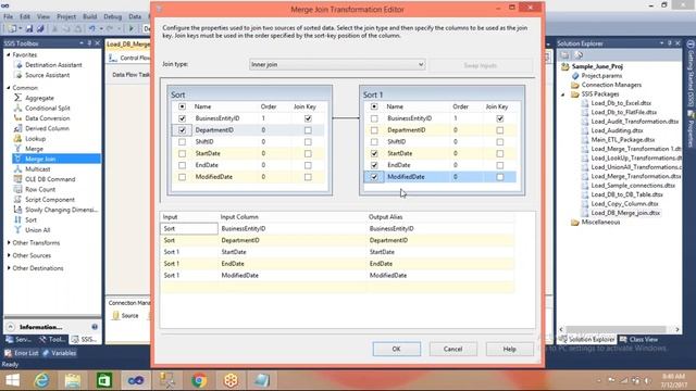 MSBI Copy Column,Character map,Merge Join,Sequesnce Container,Bulk Inet task смотреть онлайн