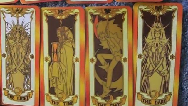 Card Captors Sakura Kero Clow Cards Set Tarot Fortune Box смотреть онлайн