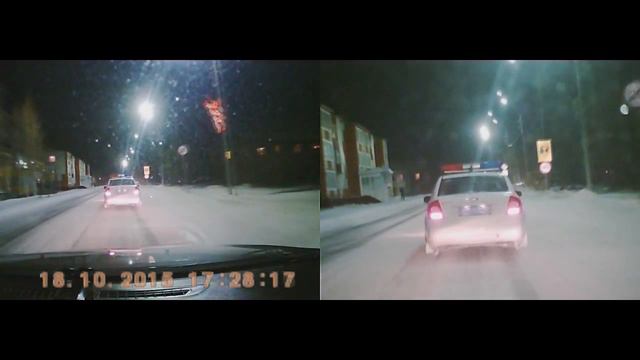 (ИДПС) Водитель ДПС нарушает ПДД Тарко-Сале (ЯНАО) смотреть онлайн