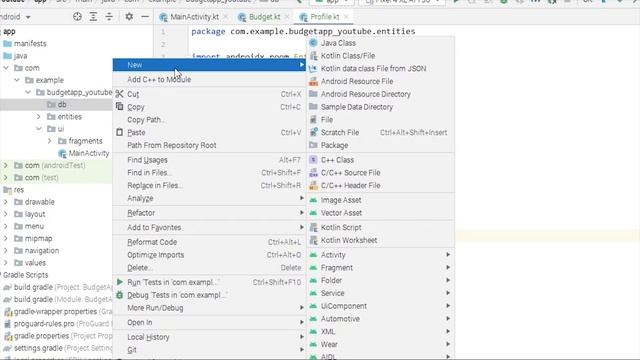 Room Database Setup - Budget Application with Room Library & MVVM Architecture Android смотреть онлайн