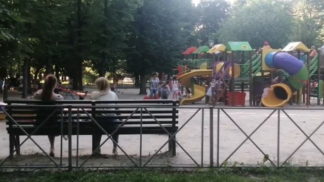 Харьков новый фонтан в сквере ДК ХТЗ июнь 2021 смотреть онлайн