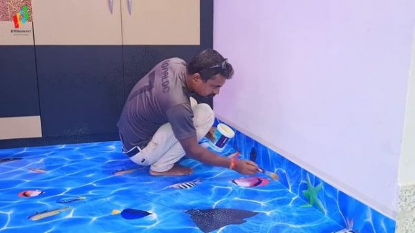epoxy 3d floor installation/3d epoxy flooring in kolkata/3d flooring/3d flooring design in India