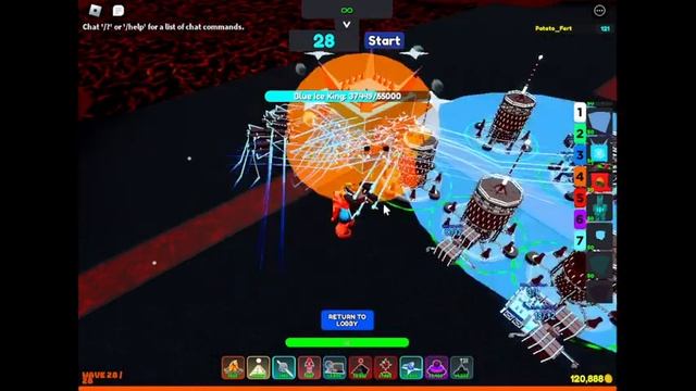 Roblox Cube defense New Tower Showcase смотреть онлайн