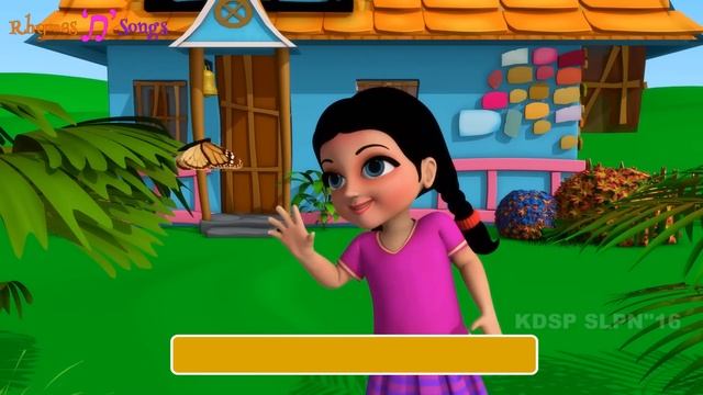 Butterfly Butterfly Flutter Around | Butterfly Butterfly Nursery Rhyme | Rhymes N Songs