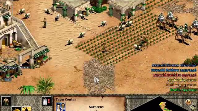 Age of Empires 2: Age of Kings Walkthrough Saladin Part 4- Lord of Arabia Part 1 смотреть онлайн