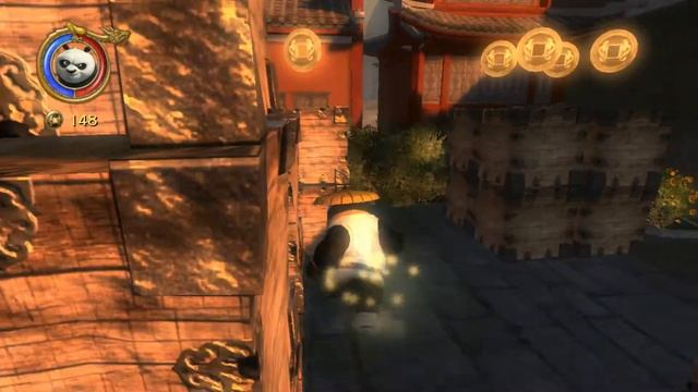 Прохождение игры Kung Fu Panda The Game. 1 Сон По. смотреть онлайн