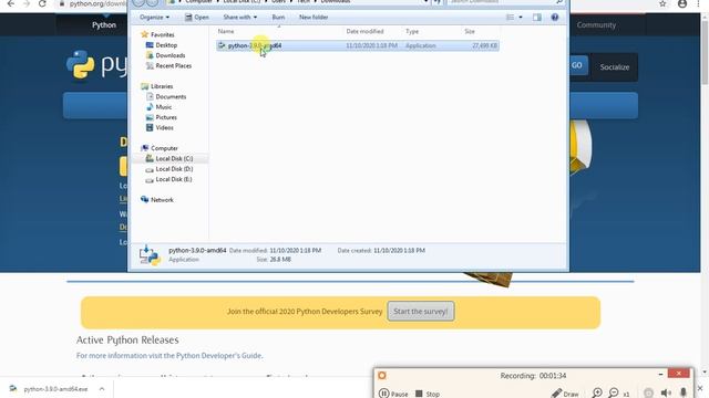 How To Download Python 3.9.0 In Windows | which os required for latest python | sir majid смотреть онлайн