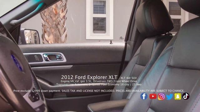 JT Auto 2012 Ford Explorer XLT Black Final 2 смотреть онлайн