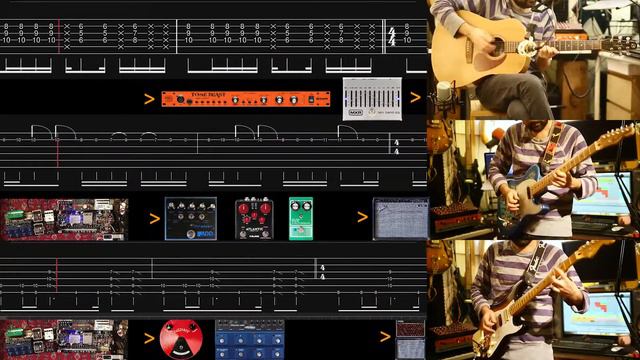 Guitar Tab of Paranoid Android - Radiohead Cover - Feat Feyza Nur Sağlıksever on Flutes смотреть онлайн