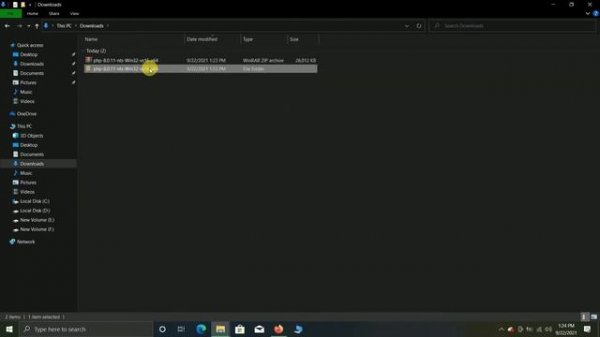 How to install PHP on Windows 10