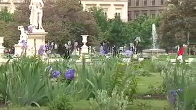 Visite du jardin des Tuileries смотреть онлайн