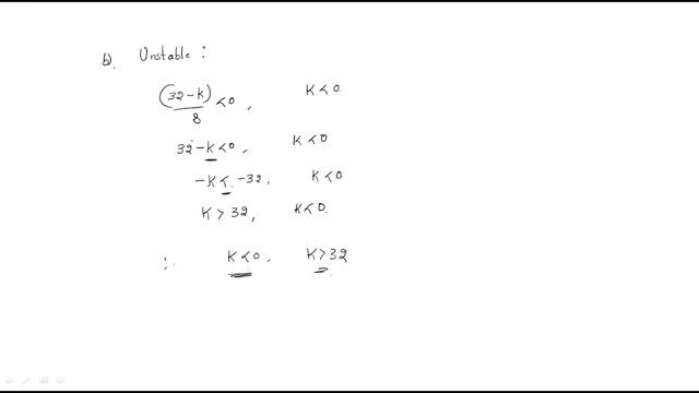 Stability of a system | Conditional ( K ) | Example | Control Systems | Lec-50 смотреть онлайн