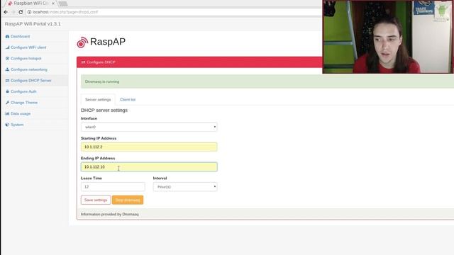 Configurar punto de acceso WiFi en una Raspberry Pi 3 смотреть онлайн