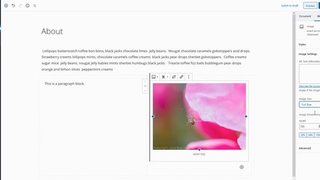 WordPress Block Editor - adding and moving blocks and block navigation смотреть онлайн