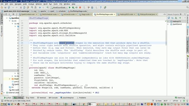 day03 03 spark activeJob taskSchedulerImpl смотреть онлайн