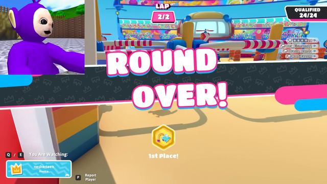 Tinky Winky Plays: Fall Guys смотреть онлайн