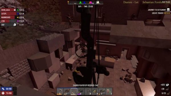 7 Days To Die - кооп с Liben и компания с elite-games.ru, стрим 2