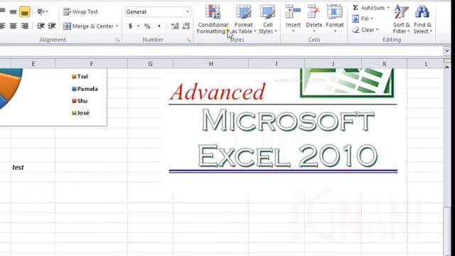 Excel 2010 - Ch:01 - I: Ribbon Commands смотреть онлайн
