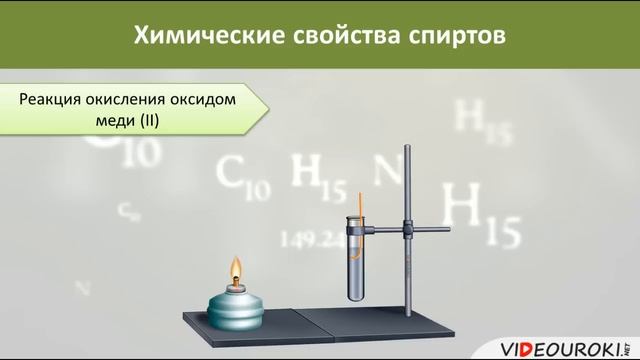 Видеоурок по химии "Понятие о спиртах" смотреть онлайн
