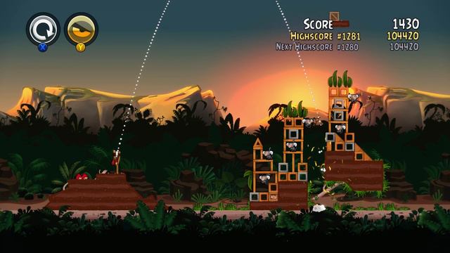 Angry Birds Trilogy-Rio | 3 Stars on 3-13 | Microsoft Xbox 360 смотреть онлайн