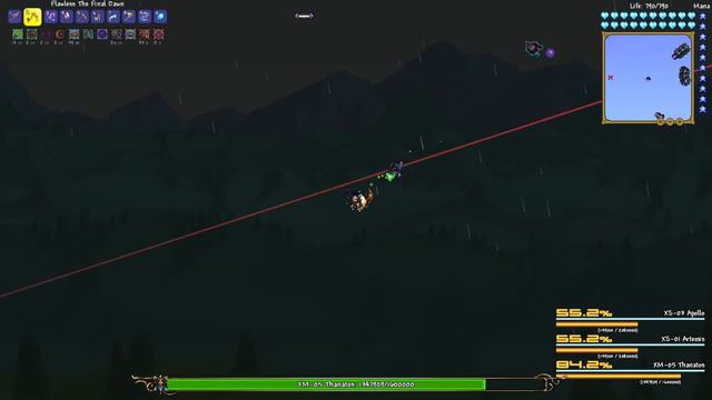Terraria Calamity Rogue - The Exo Mechs смотреть онлайн