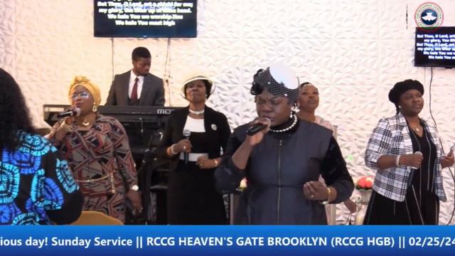 Sunday Service || RCCG HEAVEN'S GATE BROOKLYN (RCCG HGB) || 02/25/24 смотреть онлайн
