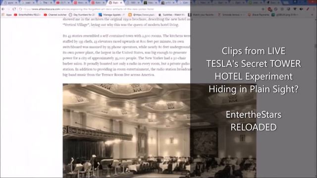 The Tesla / New Yorker Hotel Theory смотреть онлайн