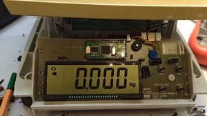 Ремонт весов CAS SW Err1 Err0  Проблема в блоке COM