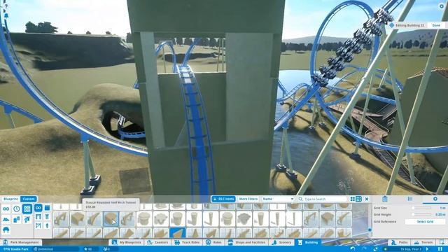 Let's Play Planet Coaster - Studios Park - Episode 2 - Floorless Coaster смотреть онлайн
