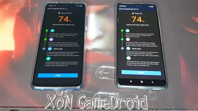 POCO X3 PRO Vs POCO F3 - Antutu Benchmark V9.1.3