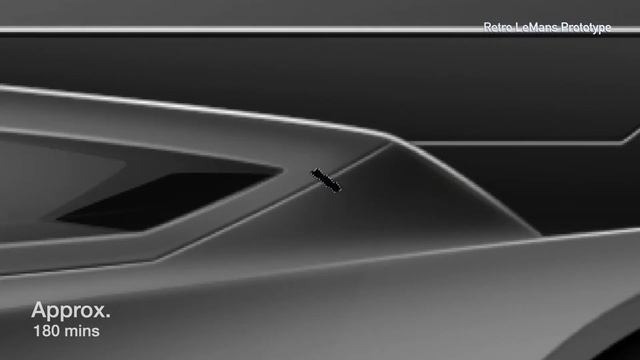 G-Project Retro Le Mans Racing Prototype (2) - Concept Car Sketch/Render Final(汽車概念速寫定案) смотреть онлайн