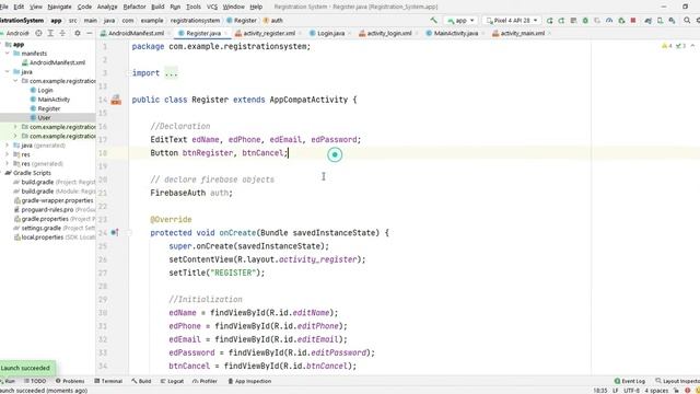 How to Add Firebase Authentication & Real-Time Database to Android Project смотреть онлайн