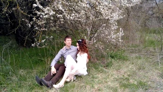 ВЛОГ. Свадебная фотосессия в цветущем саду. смотреть онлайн
